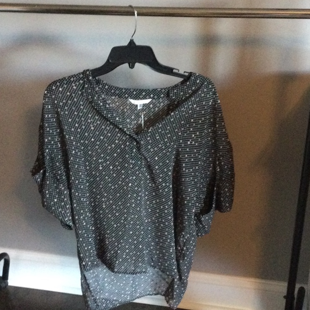 Black and White Women's Top